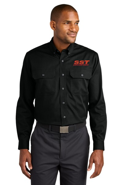 CSW174  CornerStone® Long Sleeve Select Ripstop Shirt