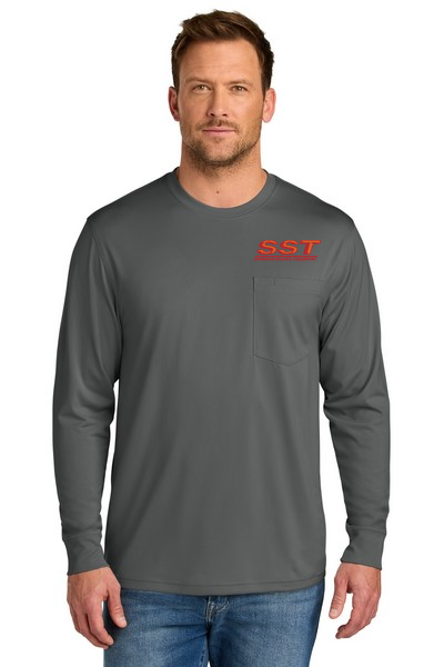 CS440LSP CornerStone® Workwear Pro Long Sleeve Pocket Tee