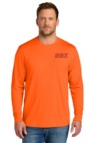 CS440LSP CornerStone® Workwear Pro Long Sleeve Pocket Tee