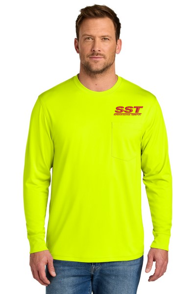 CS440LSP CornerStone® Workwear Pro Long Sleeve Pocket Tee