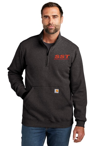 CT105294 Carhartt® Midweight 1/4-Zip Mock Neck Sweatshirt